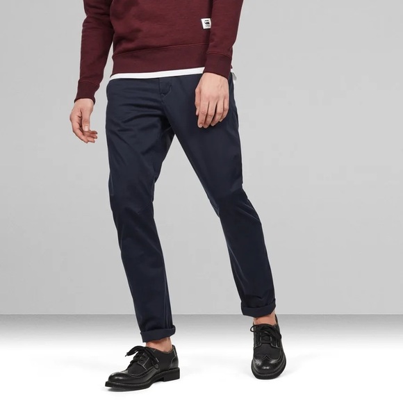 GSTAR RAW - VETAR SLIM CHINOS - MINT - 31w/32l - Picture 3 of 11